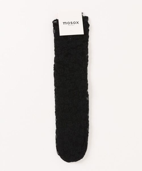 mosox(モソックス)の「【mosox】 韓国風花柄透け感ソックス(ソックス/靴下・レディース・ブルー/ブラック/ホワイト/パープル・FREE)」の15枚目の写真