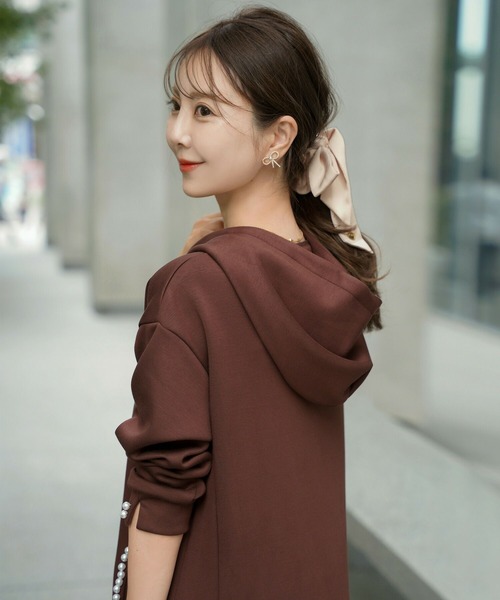 vaniller オリジナルチャーム付き リボン シュシュ le reve vaniller