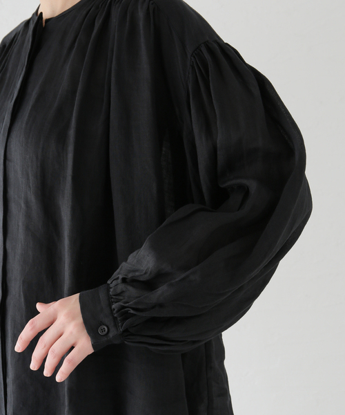 Deuxieme Classe(ドゥーズィエムクラス)の「enormous ブラウス(シャツ/ブラウス・レディース・ブラック/ホワイト・FREE)」の12枚目の写真