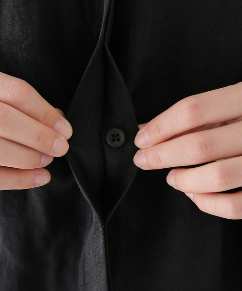 Deuxieme Classe(ドゥーズィエムクラス)の「enormous ブラウス(シャツ/ブラウス・レディース・ブラック/ホワイト・FREE)」の13枚目の写真