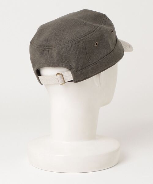 KRIFF MAYER(クリフメイヤー)の「【KRIFF MAYER/クリフメイヤー】配色ワークキャップ(キャップ・メンズ・アイボリー/ブラック/ダークグリーン・FREE)」の12枚目の写真