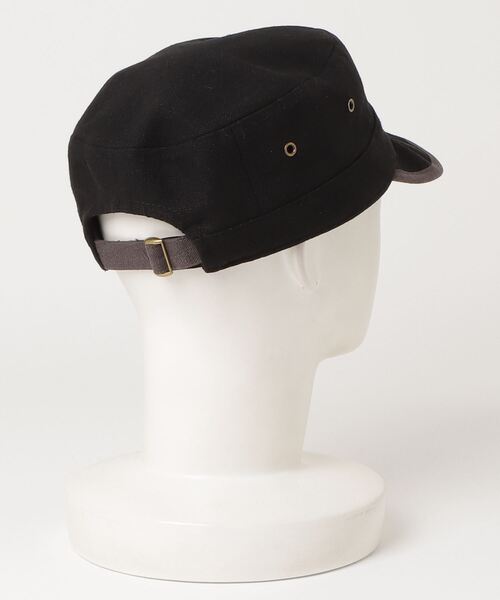 KRIFF MAYER(クリフメイヤー)の「【KRIFF MAYER/クリフメイヤー】配色ワークキャップ(キャップ・メンズ・アイボリー/ブラック/ダークグリーン・FREE)」の13枚目の写真