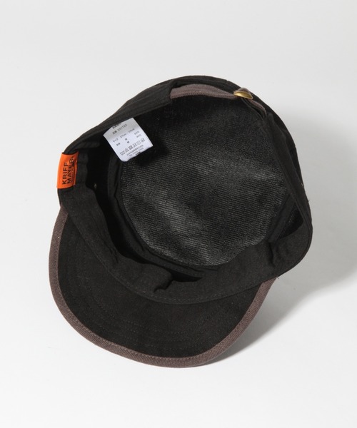 KRIFF MAYER(クリフメイヤー)の「【KRIFF MAYER/クリフメイヤー】配色ワークキャップ(キャップ・メンズ・アイボリー/ブラック/ダークグリーン・FREE)」の9枚目の写真