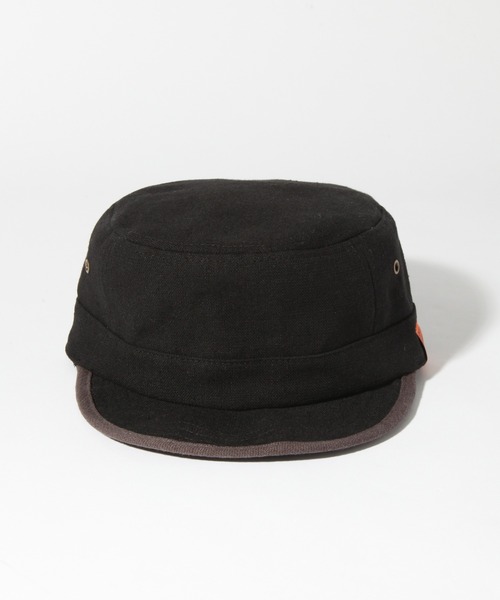 KRIFF MAYER(クリフメイヤー)の「【KRIFF MAYER/クリフメイヤー】配色ワークキャップ(キャップ・メンズ・アイボリー/ブラック/ダークグリーン・FREE)」の5枚目の写真