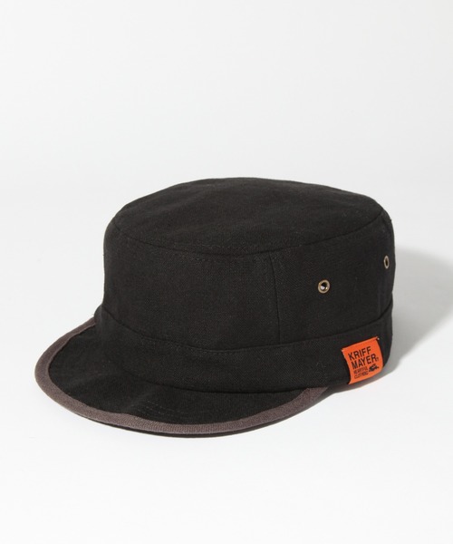 KRIFF MAYER(クリフメイヤー)の「【KRIFF MAYER/クリフメイヤー】配色ワークキャップ(キャップ・メンズ・アイボリー/ブラック/ダークグリーン・FREE)」の16枚目の写真