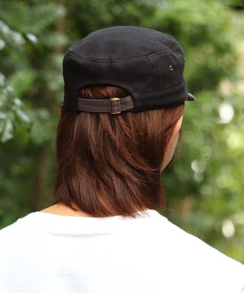 KRIFF MAYER(クリフメイヤー)の「【KRIFF MAYER/クリフメイヤー】配色ワークキャップ(キャップ・メンズ・アイボリー/ブラック/ダークグリーン・FREE)」の22枚目の写真