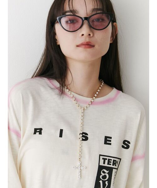 jouetie(ジュエティ)の「クロスビジューネックレス(ネックレス・レディース・ゴールド/シルバー・FREE)」の8枚目の写真