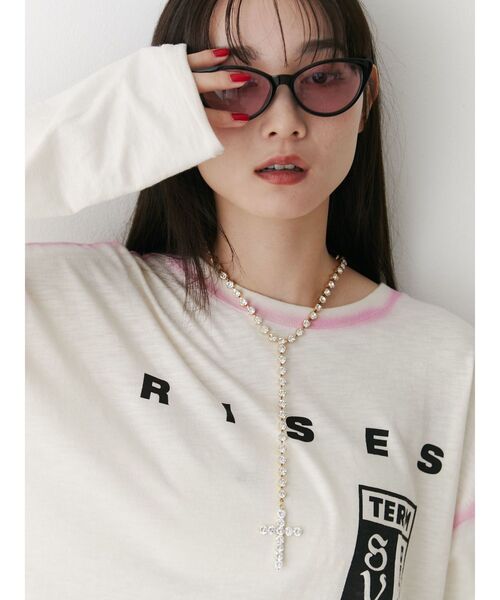 jouetie(ジュエティ)の「クロスビジューネックレス(ネックレス・レディース・ゴールド/シルバー・FREE)」の6枚目の写真