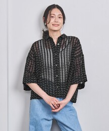 UNITED ARROWS | オーガンジー ドット ブラウス(シャツ/ブラウス)