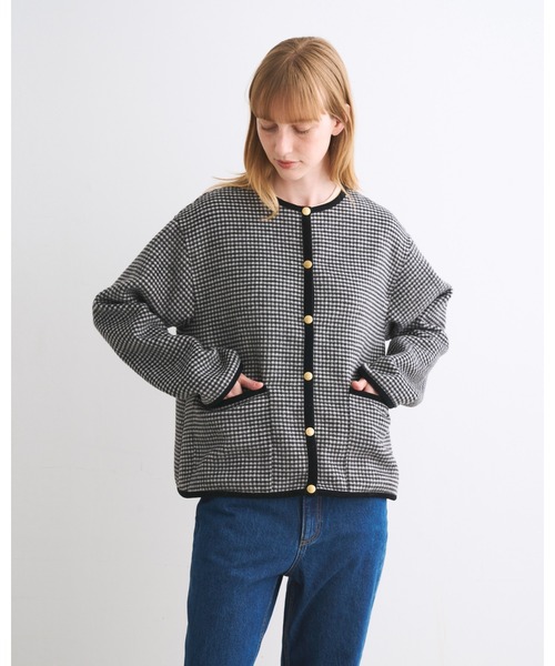 Traditional Weatherwear(トラディショナルウェザーウェア)の「ARKLEY A-LINE T/W BEAVER(その他アウター・レディース・ブラック系/ブラウン系・34/32)」の2枚目の写真