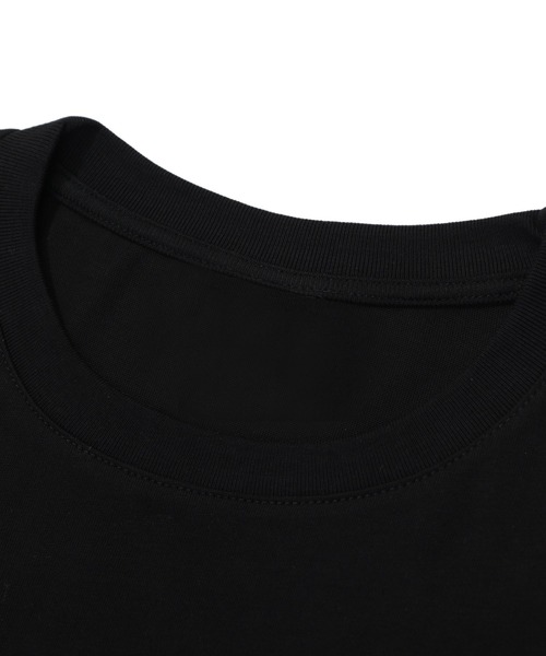 HOOK（フック）の「【HOOK】for girls リボンパッチワーク刺繍半袖TEE (SS)（Tシャツ/カットソー・レディース・ブラック/ホワイト・S/M/L）」の13枚目の写真