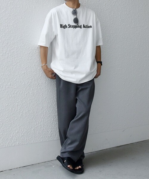 HANDTEX（ハンドテックス）の「【SHIPS any別注】HANDTEX: SPORTS MIND ロゴ プリント Tシャツ◇（Tシャツ/カットソー・メンズ・ホワイト/ライトホワイト/ホワイト系その他・MEDIUM/LARGE）」の10枚目の写真