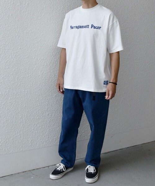 HANDTEX（ハンドテックス）の「【SHIPS any別注】HANDTEX: SPORTS MIND ロゴ プリント Tシャツ◇（Tシャツ/カットソー・メンズ・ホワイト/ライトホワイト/ホワイト系その他・MEDIUM/LARGE）」の20枚目の写真