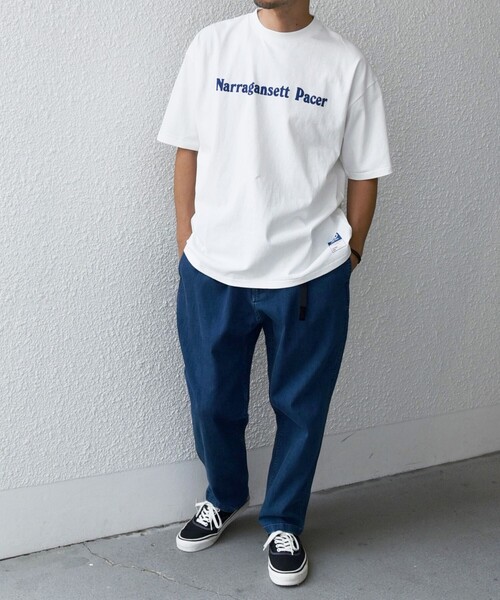 HANDTEX（ハンドテックス）の「【SHIPS any別注】HANDTEX: SPORTS MIND ロゴ プリント Tシャツ◇（Tシャツ/カットソー・メンズ・ホワイト/ライトホワイト/ホワイト系その他・MEDIUM/LARGE）」の21枚目の写真