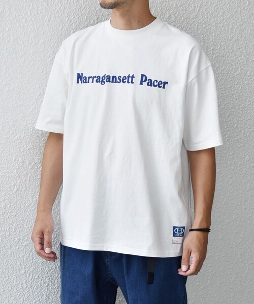 HANDTEX（ハンドテックス）の「【SHIPS any別注】HANDTEX: SPORTS MIND ロゴ プリント Tシャツ◇（Tシャツ/カットソー・メンズ・ホワイト/ライトホワイト/ホワイト系その他・MEDIUM/LARGE）」の22枚目の写真