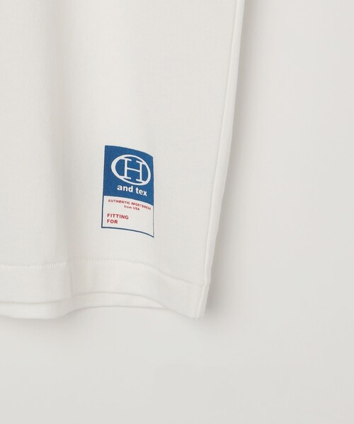 HANDTEX（ハンドテックス）の「【SHIPS any別注】HANDTEX: SPORTS MIND ロゴ プリント Tシャツ◇（Tシャツ/カットソー・メンズ・ホワイト/ライトホワイト/ホワイト系その他・MEDIUM/LARGE）」の13枚目の写真