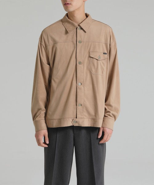 DELUXE(デラックス)の「DJANGO(シャツ/ブラウス・メンズ・ブラック/ベージュ・MEDIUM/LARGE)」の2枚目の写真