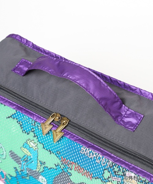 niko and...（ニコアンド）の「【月刊ムー】コラボ　トラベルポーチ（Ｍサイズ）（トラベルグッズ・レディース・ブルー・0）」の5枚目の写真