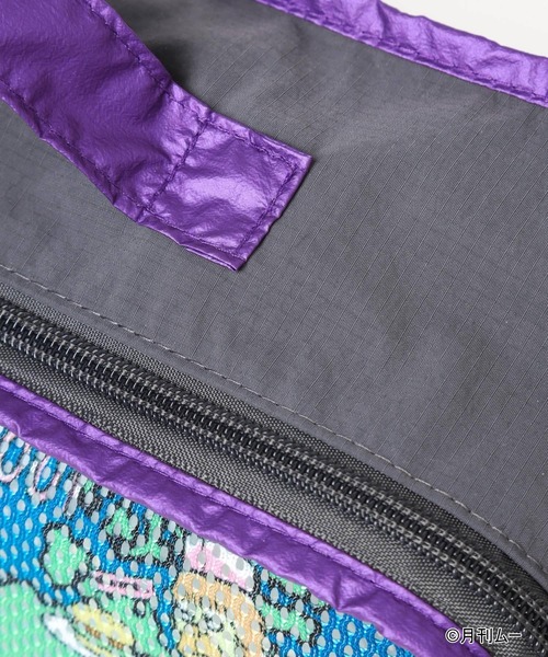 niko and...（ニコアンド）の「【月刊ムー】コラボ　トラベルポーチ（Ｍサイズ）（トラベルグッズ・レディース・ブルー・0）」の6枚目の写真