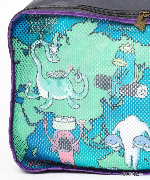 niko and...（ニコアンド）の「【月刊ムー】コラボ　トラベルポーチ（Ｍサイズ）（トラベルグッズ・レディース・ブルー・0）」の9枚目の写真