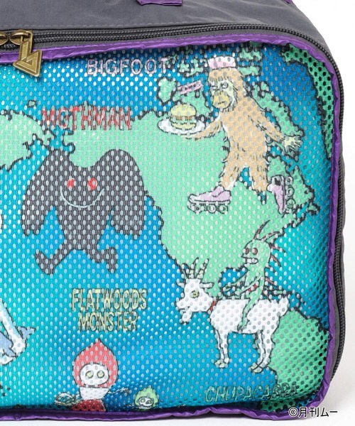 niko and...（ニコアンド）の「【月刊ムー】コラボ　トラベルポーチ（Ｍサイズ）（トラベルグッズ・レディース・ブルー・0）」の10枚目の写真