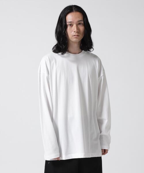 ATON (エイトン)FRESCA PLATE | OVERSIZED L/S T-SHIRT（Tシャツ