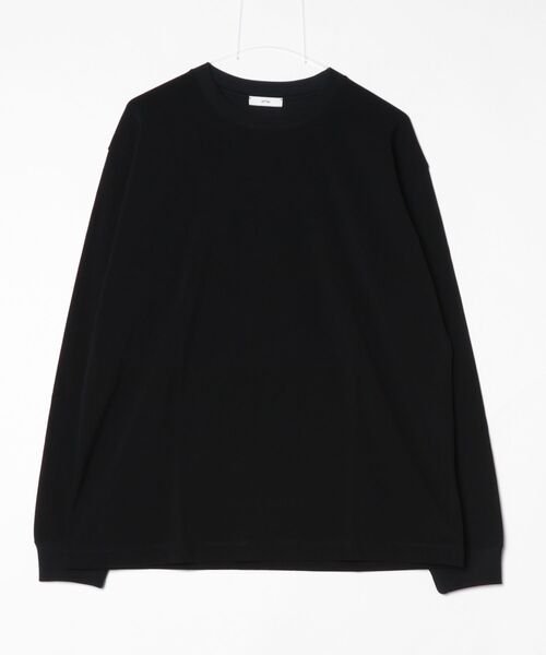 ATON (エイトン)FRESCA PLATE | OVERSIZED L/S T-SHIRT（Tシャツ