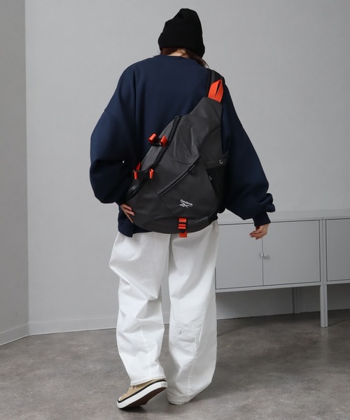 Reebok（リーボック）の「【Reebok/リーボック】ワンショルダーボディバッグ（ショルダーバッグ・メンズ・ブラック/アイボリー/チャコール・FREE）」の15枚目の写真