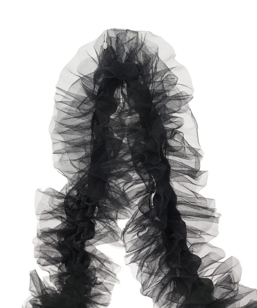 fifth（フィフス）の「チュールフリルショルダーバッグ（ショルダーバッグ・レディース・ホワイト/ブラック/グレー・FREE）」の12枚目の写真