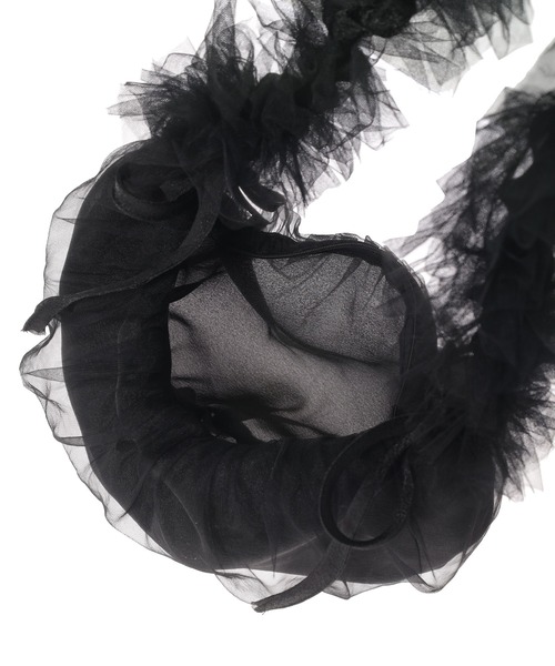 fifth（フィフス）の「チュールフリルショルダーバッグ（ショルダーバッグ・レディース・ホワイト/ブラック/グレー・FREE）」の14枚目の写真