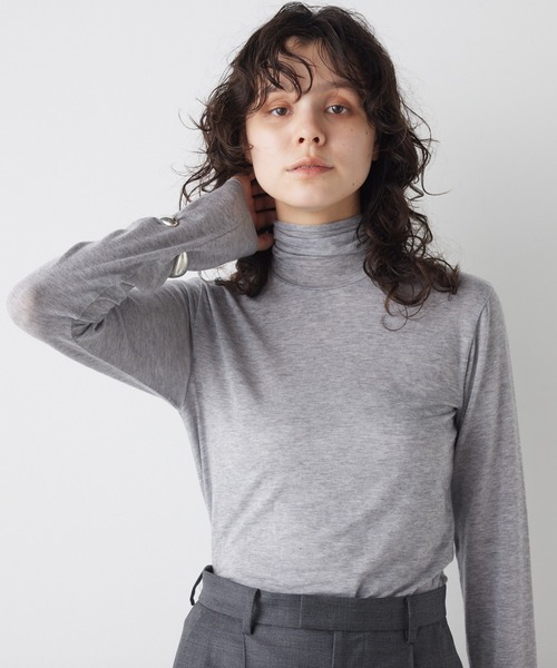 【セール】【THE PAUSE】タートルネックプルオーバー（Tシャツ/カットソー）｜THE PAUSE（ザ ポーズ）