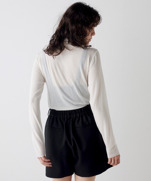 THE PAUSE(ザ ポーズ)の「【THE PAUSE】タートルネックプルオーバー(Tシャツ/カットソー・レディース・モカ/ライトグレー/ブラック/オフホワイト・FREE)」の19枚目の写真