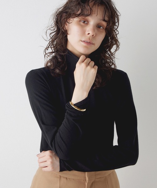 THE PAUSE(ザ ポーズ)の「【THE PAUSE】タートルネックプルオーバー(Tシャツ/カットソー・レディース・モカ/ライトグレー/ブラック/オフホワイト・FREE)」の22枚目の写真