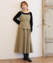 mysty woman | セットアップ風キャミワンピース  140875(ワンピース)