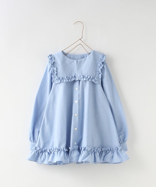LOWRYS FARM（ローリーズファーム）の「フリルカラーチュニック