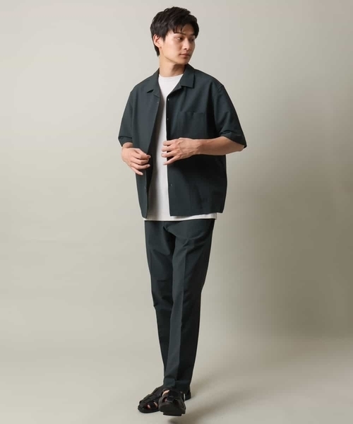 a.v.v（アーヴェヴェ）の「【イージーケアな涼感素材】シアサッカーイージースマートスラックス（スラックス・メンズ・チャコールグレー/ネイビー・46/48/50/44）」の9枚目の写真