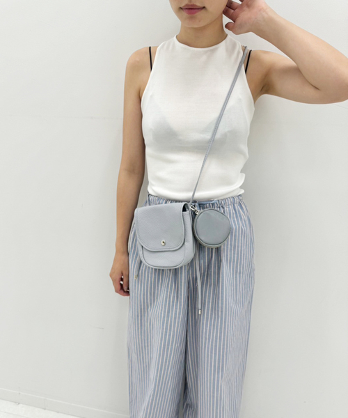 blancle(ブランクレ)の「【BLANCLE FOR LULU】別注 flap shoulder bag(ショルダーバッグ・レディース・イエロー・FREE)」の3枚目の写真