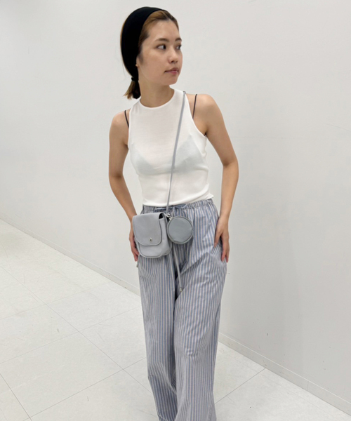 blancle(ブランクレ)の「【BLANCLE FOR LULU】別注 flap shoulder bag(ショルダーバッグ・レディース・イエロー・FREE)」の4枚目の写真