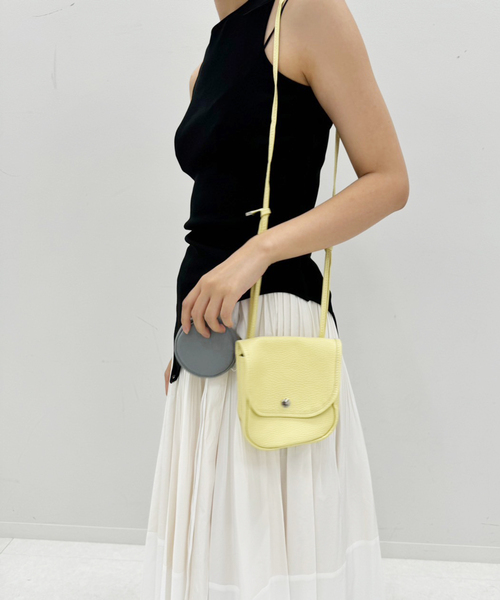blancle(ブランクレ)の「【BLANCLE FOR LULU】別注 flap shoulder bag(ショルダーバッグ・レディース・イエロー・FREE)」の10枚目の写真