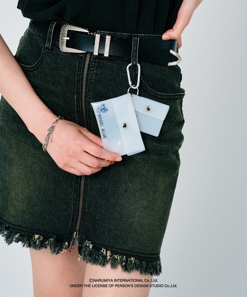 PAGEBOY（ページボーイ）の「<PAGEBOY×ANGEL BLUE>デニムミニスカート（スカート・レディース・ブラック/ブルー・FREE）」の16枚目の写真