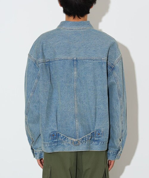 BEAMS HEART（ビームスハート）の「GMS インディゴ デニム ジャケット（デニムジャケット・メンズ・インディゴブルー・SMALL/MEDIUM/LARGE）」の8枚目の写真