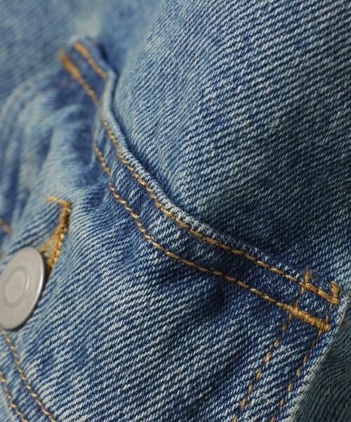 BEAMS HEART（ビームスハート）の「GMS インディゴ デニム ジャケット（デニムジャケット・メンズ・インディゴブルー・SMALL/MEDIUM/LARGE）」の14枚目の写真