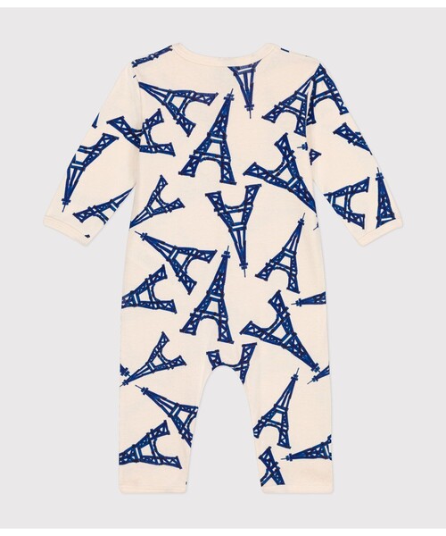 PETIT BATEAU（プチバトー）の「足なしロンパース（ロンパース・キッズ・ホワイト系その他・3MONTH/6MONTH/12MONTH）」の6枚目の写真