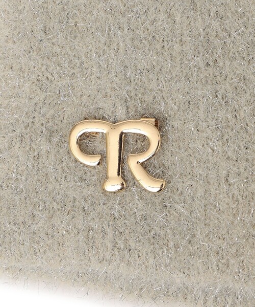 SHIPS（シップス）の「perah:ラメ ニット キャップ（ニットキャップ/ビーニー・レディース・オフホワイト/ブラック・ONE SIZE）」の3枚目の写真