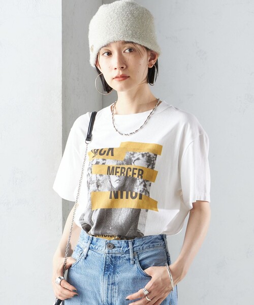 SHIPS（シップス）の「perah:ラメ ニット キャップ（ニットキャップ/ビーニー・レディース・オフホワイト/ブラック・ONE SIZE）」の11枚目の写真
