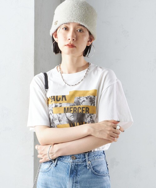 SHIPS（シップス）の「perah:ラメ ニット キャップ（ニットキャップ/ビーニー・レディース・オフホワイト/ブラック・ONE SIZE）」の12枚目の写真