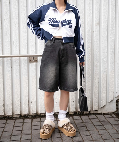 WEGO(ウィゴー)の「WEGO/厚底フェイクムートンサボ(スリッポン・レディース・ブラック/ベージュ/その他1・LARGE/MEDIUM)」の5枚目の写真