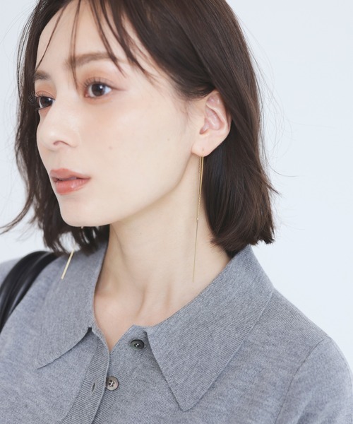 ウールニットポロシャツ（ポロシャツ）｜anuans（アニュアンス）の