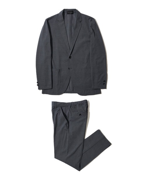 TETE HOMME(テットオム)の「【セットアップ対応】ハイブリットジャージ テーパードイージースラックス(スラックス・メンズ・チャコールグレー/グレー/ブラック/ネイビー・MEDIUM/LARGE/X-LARGE)」の22枚目の写真