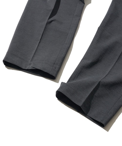 TETE HOMME(テットオム)の「【セットアップ対応】ハイブリットジャージ テーパードイージースラックス(スラックス・メンズ・チャコールグレー/グレー/ブラック/ネイビー・MEDIUM/LARGE/X-LARGE)」の18枚目の写真